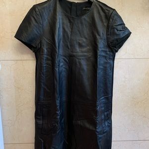 Banana Republic Leather Dress